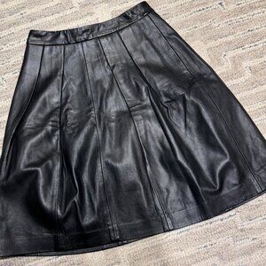 Nordstrom Halogen Leather Skirt